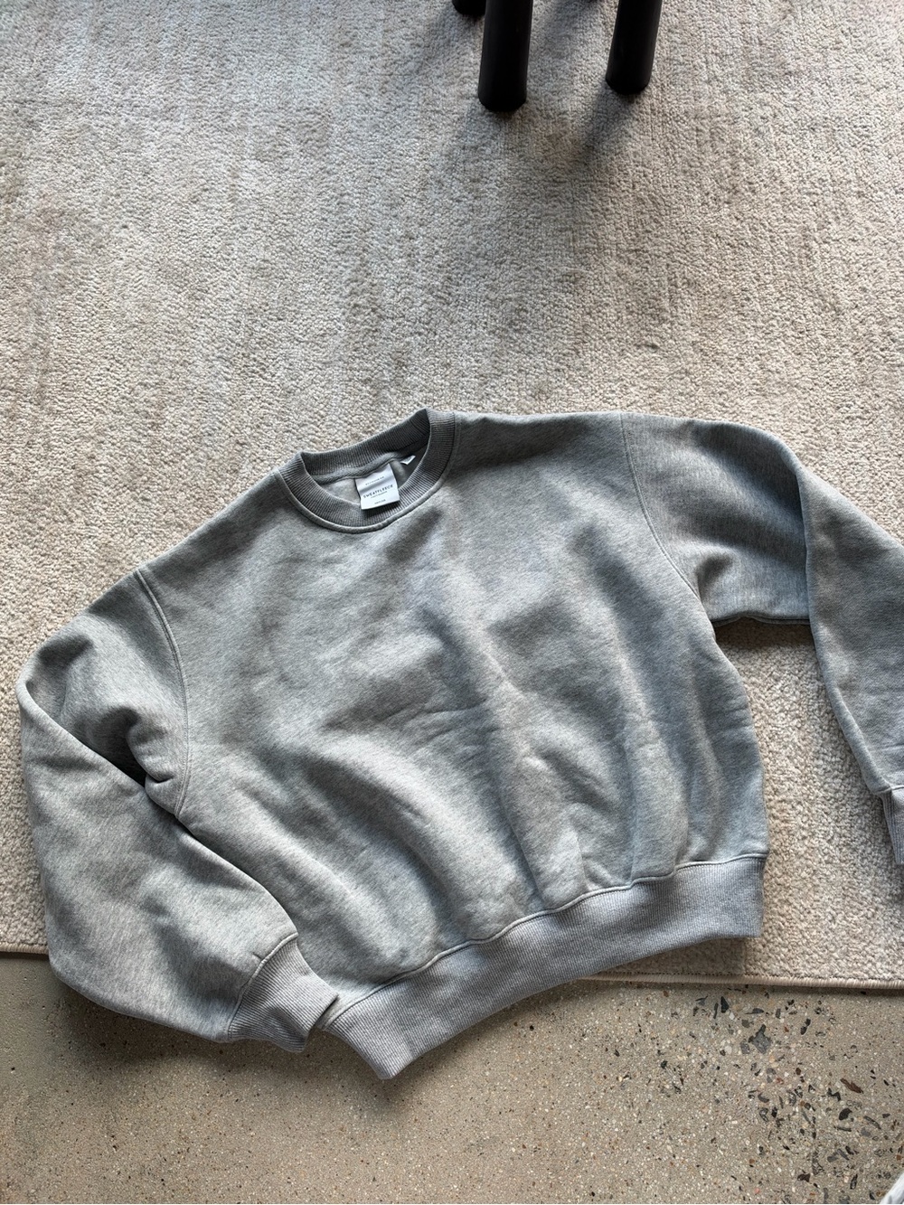 Aritzia Gray Crewneck Sweatshirt